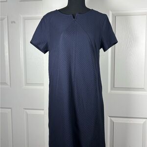 Ann Taylor Midnight Blue Midi Dress